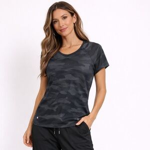Women's Black Camouflage Tank Top